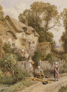 チェアメンダー 作： Myles Birket Foster